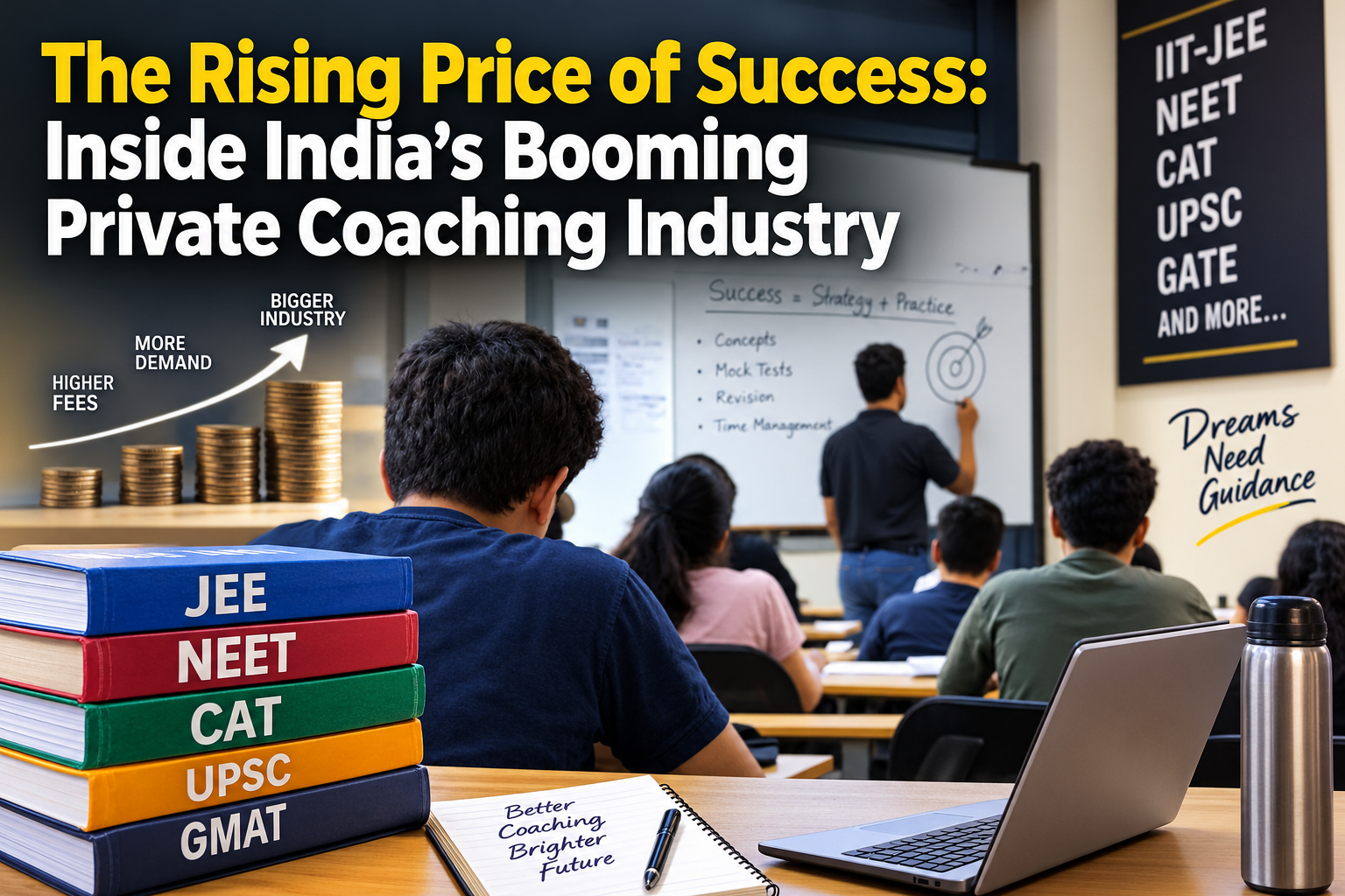 The Rising Price of Success: Inside India&rsquo;s Booming Private Coaching Industry